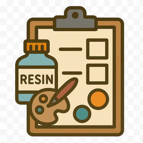 Resin Art Inventory Sheet