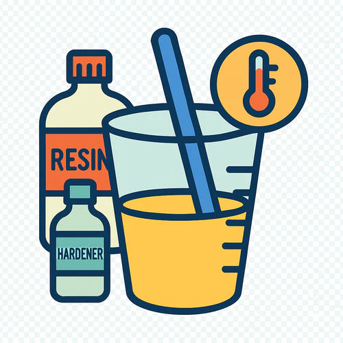 Resin Mixing Ratio & Cure Guide